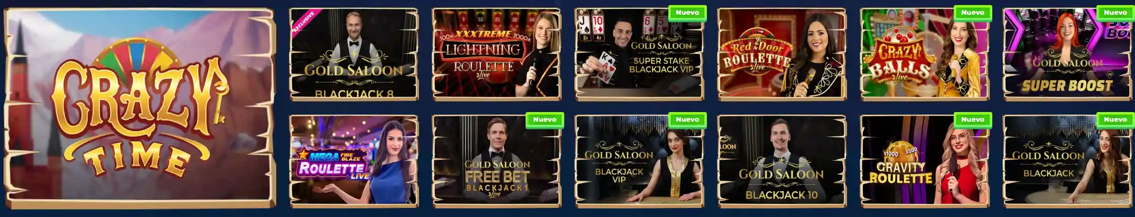 Wazamba Casino juegos en vivo de blackjack y ruleta
